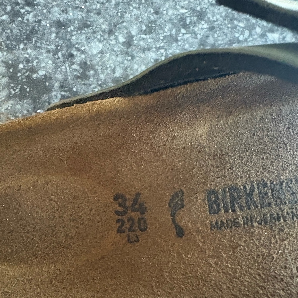 Birkenstock Kids Sandals in Black and Tan
